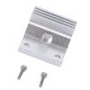 Aluminum Hotend Heatsink for K1 and K1 Maximum 3D Printers, Silver, 28 x 24 x 20 mm view 3