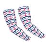 TZTTZT Arm Sleeves for Men and Women, Anchor Waves Print, Sun Protection, Cooling Volleyball Sleeves view 1
