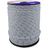 12 mm 3-Strand Twisted Polyester Rope, UV- and Weather-Resistant, Tear-Resistant, 100 m, Made in Germany view 1