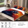 TKCQX Lion Flame Duvet Cover Set, 200 x 200 cm, with 2 Pillowcases view 4