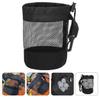 TOYANDONA 4-Piece Tennis and Golf Ball Bags, Mesh Drawstring Storage Pouches with Adjustable Waist Strap view 4