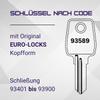 bayesen Replacement Key for Lowe & Fletcher, Codes 93401–93900, Code 93666 view 3