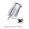 GUIPENG JGB37-520 DC 12V/24V Reduction Gear Motor, High Torque, 7-960 RPM, Reversible (Package B, 200_12V) view 4