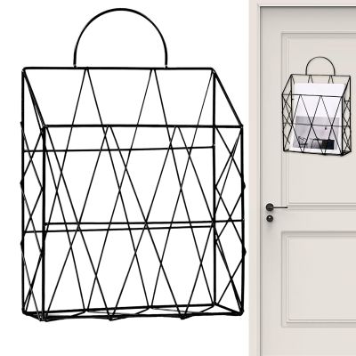 Generic Wall-Mounted Mail Holder for Organizing Mail and Letters