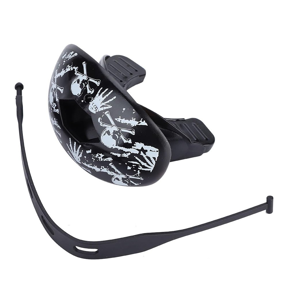 Greensen Food-Grade TPR Mouth Guard for Boxing and Football, Skeleton Shape