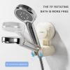 Adjustable Suction Cup Shower Head Holder view 2
