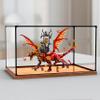 Acrylic Display Case for L-e*-go 71822 Mighty Dragon Model, Dustproof Transparent Case (Model Not Included) view 1