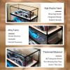 Acrylic Display Case for L-e*-go 71822 Mighty Dragon Model, Dustproof Transparent Case (Model Not Included) view 4