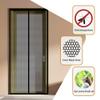 Magnetic Insect Screen Door 133 x 246 cm, White view 4