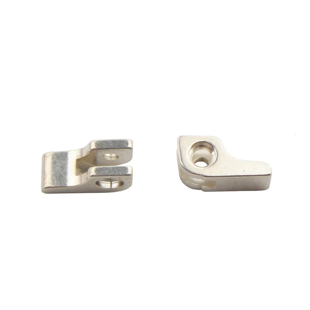 Generic 20-Piece/10-Pair 3 mm Wide Two-Tooth Eyeglass Hinges (3.0 x 1.0 x 3.5 mm)