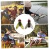 40-Piece Fly Fishing Lure Kit, Black and Yellow view 3