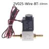 AYNRJKKX 1/4-Inch Compressor Valve, Normally Closed Pneumatic Aluminum Solenoid Valve, 12 V/24 V for Air, Water, l, 1 pc (2V025-WIRE-BT-10MM, AC 110 V) view 2