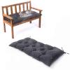 Generic Bench Cushion, Outdoor Swing Seat Cushion 100 x 50 x 8 cm, Gray B view 1