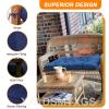 Generic Bench Cushion, Outdoor Swing Seat Cushion 100 x 50 x 8 cm, Gray B view 3