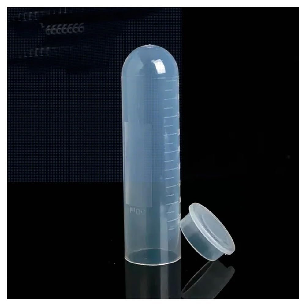 Laboratory Glassware, 30 Pieces/Lot, 50 mL Clear Plastic Centrifuge Tubes, Microcentrifuge Tubes