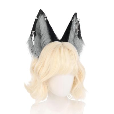 XANHOY Faux Fur Wolf Ear Headband