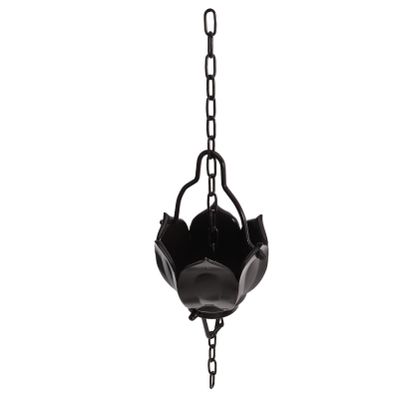 SEWOART Decorative Rain Chain, Hanging Aluminum Alloy Gutter Rain Chain with Aesthetic Design for Gardens and Courtyards