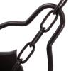 SEWOART Decorative Rain Chain, Hanging Aluminum Alloy Gutter Rain Chain with Aesthetic Design for Gardens and Courtyards view 3