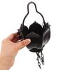 SEWOART Decorative Rain Chain, Hanging Aluminum Alloy Gutter Rain Chain with Aesthetic Design for Gardens and Courtyards view 4