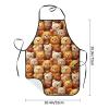 TZTTZT Cute Bear Print Apron for Women and Men view 2