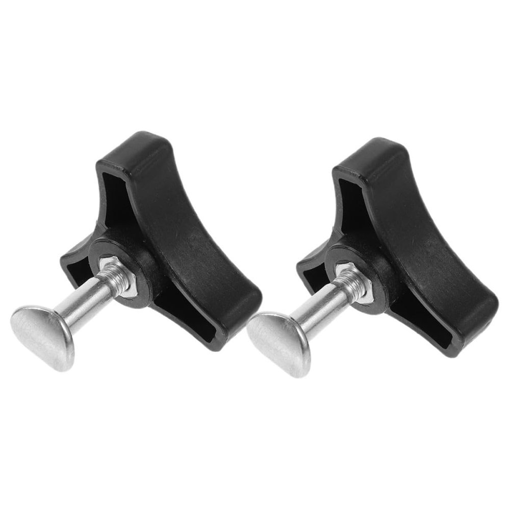 Gatuida Lawn Mower Handle Screws, Precise Control and High Efficiency, ABS and Iron, 2 Sets