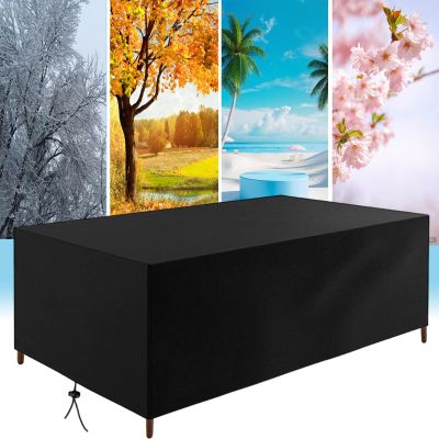AUWUUA Outdoor Furniture Cover 110 x 100 x 70 cm, Black