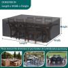 AUWUUA Outdoor Furniture Cover 110 x 100 x 70 cm, Black view 2