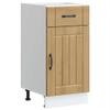 BOWEKAM Lucca Artisan Oak Kitchen Base Cabinet view 1