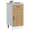 BOWEKAM Lucca Artisan Oak Kitchen Base Cabinet view 3