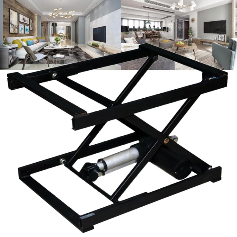 Electric Scissor Lift Table with Wireless Remote