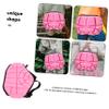 Kids' Padded Protective Shorts with Hip Pads, Thick, Pink view 3