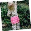Kids' Padded Protective Shorts with Hip Pads, Thick, Pink view 4