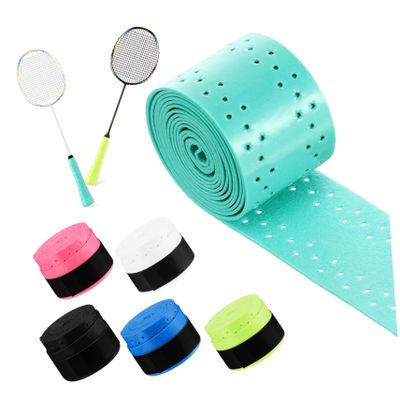Toyvian 6-Roll Self-Adhesive Grip Tape for Tennis, Badminton & Pickleball