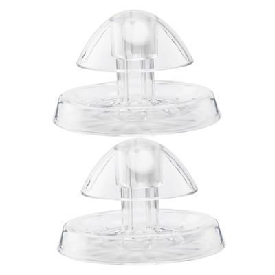 SEWOART 2-Piece Aquarium Snail Trap, Transparent and Portable