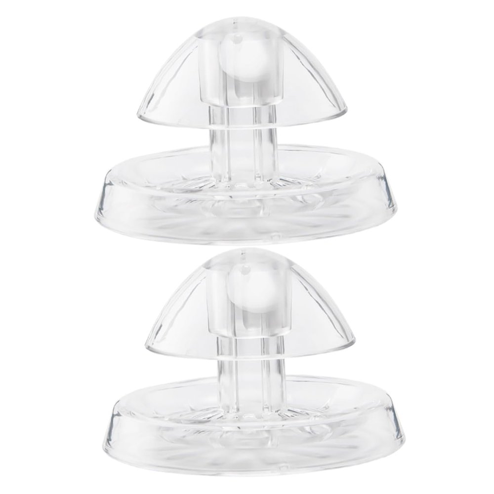 SEWOART 2-Piece Aquarium Snail Trap, Transparent and Portable