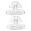 SEWOART 2-Piece Aquarium Snail Trap, Transparent and Portable view 1