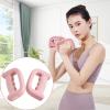 Hand Dumbbells for Men, 2-Piece D-Handle Dumbbell Set for Home, Gym, Outdoor Training and Walking view 2