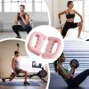 Hand Dumbbells for Men, 2-Piece D-Handle Dumbbell Set for Home, Gym, Outdoor Training and Walking view 4