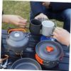 Didiseaon Camping Cookware Set with Nonstick Aluminum Alloy Pan view 4