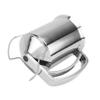 ABOOFAN 1-Piece Stainless Steel Batter Dispenser, Silver, Molded Design view 1