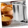 ABOOFAN 1-Piece Stainless Steel Batter Dispenser, Silver, Molded Design view 4