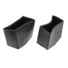 SEWACC 2-Piece Rubber Ladder Leg Caps, Non-Slip and Vibration-Damping, Black view 1