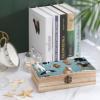 SMAZDFXX Wooden Storage Box with Lid, Keepsake and Jewelry Organizer, Raining Cats & Dogs view 4