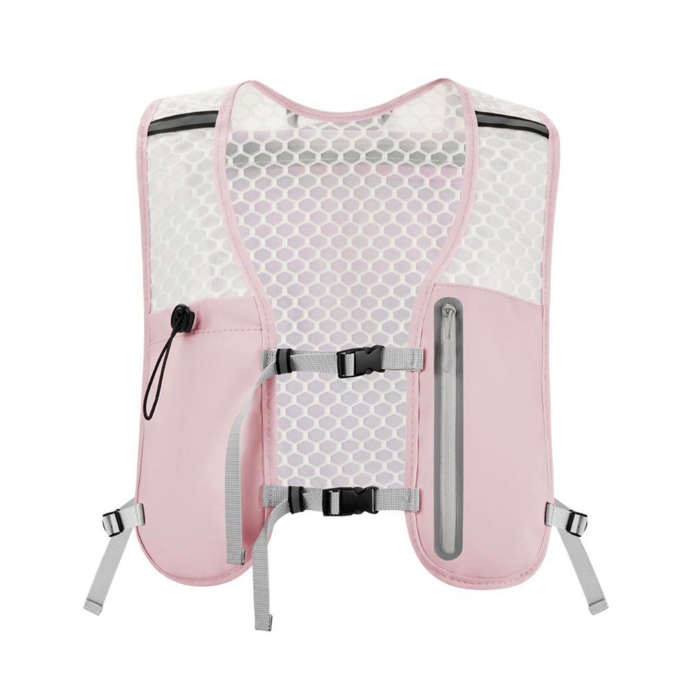 Running Water Vest, Adjustable Hydration Pack, 40 x 12.75 in Lightweight Chest Pack for Men and Women