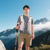 Running Water Vest, Adjustable Hydration Pack, 40 x 12.75 in Lightweight Chest Pack for Men and Women view 3