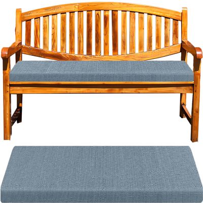 5 cm Thick Beer Bench Cushion, Sky Blue