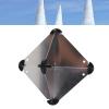 ZASCHMOY Enhanced-Visibility Octahedral Aluminum Radar Reflectors, 12 x 12 in, for Sailboats and Motorboats view 3