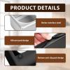 MMYUAK Large Coffee Knock Box, Stainless Steel Grounds Container with Removable Knock Bar, Non-Slip Base, Barista Accessory (Black-S) view 4