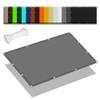 Waterproof Rectangular Sun Shade Sail 95 x 600 cm, 98% UV Protection, Light Gray view 1