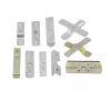 MRVAKDYDI Iron Ceiling Mounting Bracket Kit for Chandeliers and Pendant Lights, Multicolor, Various Sizes, 11 Pieces (E) view 1